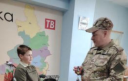 Боец СВО поблагодарил юного читателя 