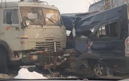 Три человека пострадали в ДТП с маршруткой на окраине Песчанки 