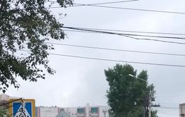 В сети появилось видео ДТП с участием полицейской «Газели» в Чите