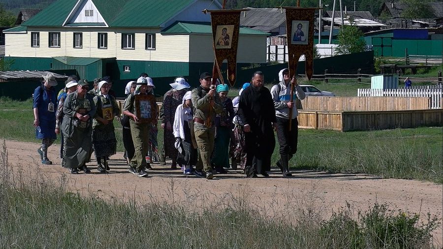 Вечорка ТВ: Забайкальские православные идут Крестным ходом к озеру Иргень
