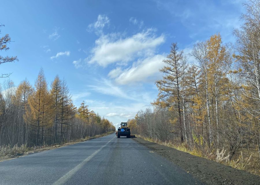 Дорогу к селу Беклемишево в Забайкалье почти отремонтировали