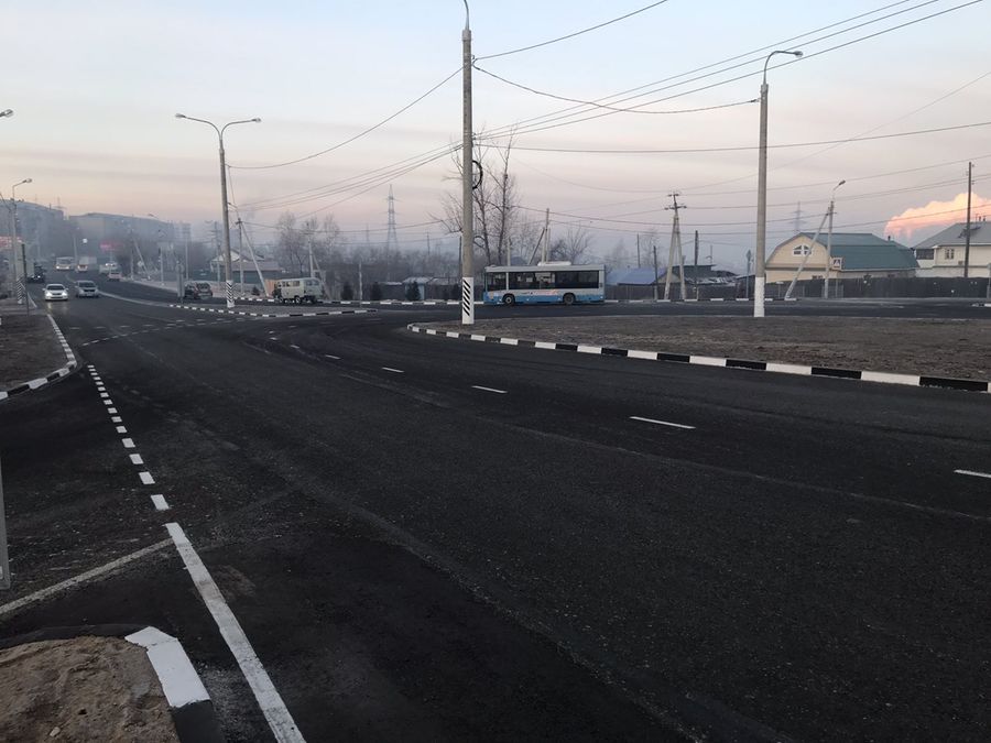 Шестая кольцевая развязка появилась в Чите