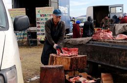 На октябрьских ярмарках в Забайкалье продали 50 тонн мяса
