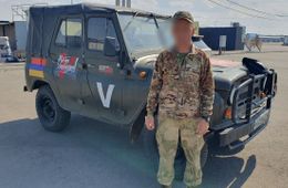 УАЗ от земляков получил забайкалец - боец СВО