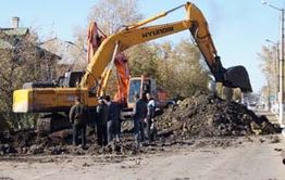 Забайкальск обезвожен из-за аварии на водоводе