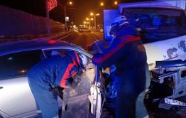 Страшная авария на проспекте Советов в Чите