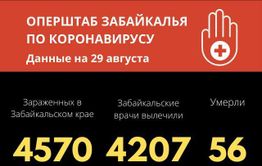 В Забайкалье растет количество суточных заражений коронавирусом 