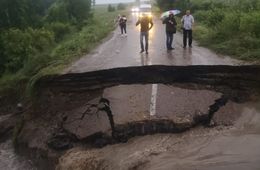 На пути от Нечинска до Сретенска перекрыли движение из-за размыва дороги