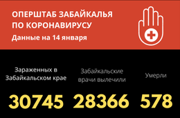 Еще 223 забайкальца заболели COVID-19 за сутки