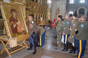 В Читу на один день прибыла Иверская икона Божией Матери