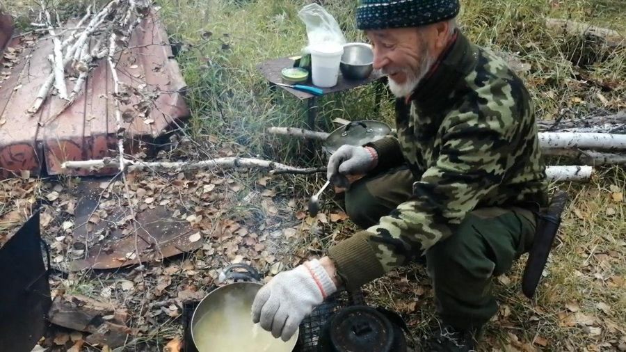 Охотник отревел
