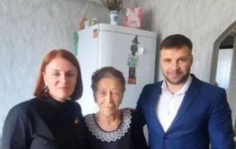 Юбилейной медалью награждена неисправимая оптимистка - жительница КСК