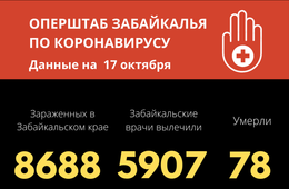 В Забайкалье зафиксировали еще 4 летальных случая от COVID-19