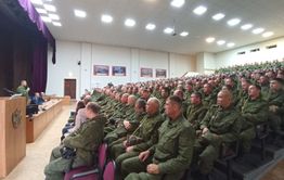Осипов встретился с мобилизованными забайкальцами в Песчанке