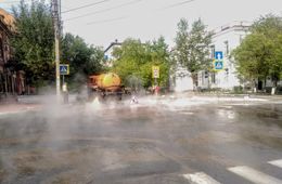 Улица 9-го января запарила в Чите. Прохожие в ужасе. (Фото) 