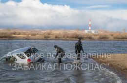 В районе Ясногорска из реки достали автомобиль с двумя трупами внутри