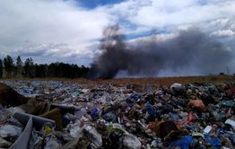 Вечорка ТВ: Пожар на свалке под Читой