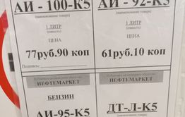 В Забайкалье продолжают расти цены на бензин