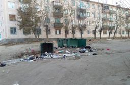 Мусорные контейнеры "Олерона". Ясная, 13.10.2...