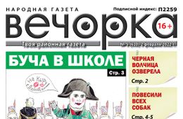 «Вечорка», № 5: История могилы, расположенной на территории школы на Зенитке, депутат Михайлов и бездомные собаки, журналисты развозят «Вечорку» по магазинам и столичный прохиндей против Любовинской СОШ в Кыринском районе
