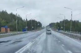 Федеральная трасса «Амур», которую недавно ремонтировали, снова в ямах