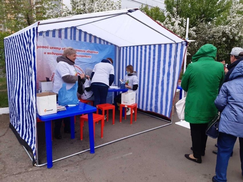 В Чите более 500 человек прошли обследование в «Городке здоровья»
