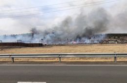 Горит забайкальский поселок Баляга