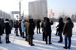 Навальная Чита, часть 2: Митинг полицейских и журналистов