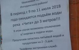 Жителей Читы предупредили о грядущих перебоях с водой и светом