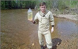 После визита «Вечорки» вода в могочинских реках стала чистой