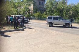 ОМОН протаранил машину подозреваемых на КСК