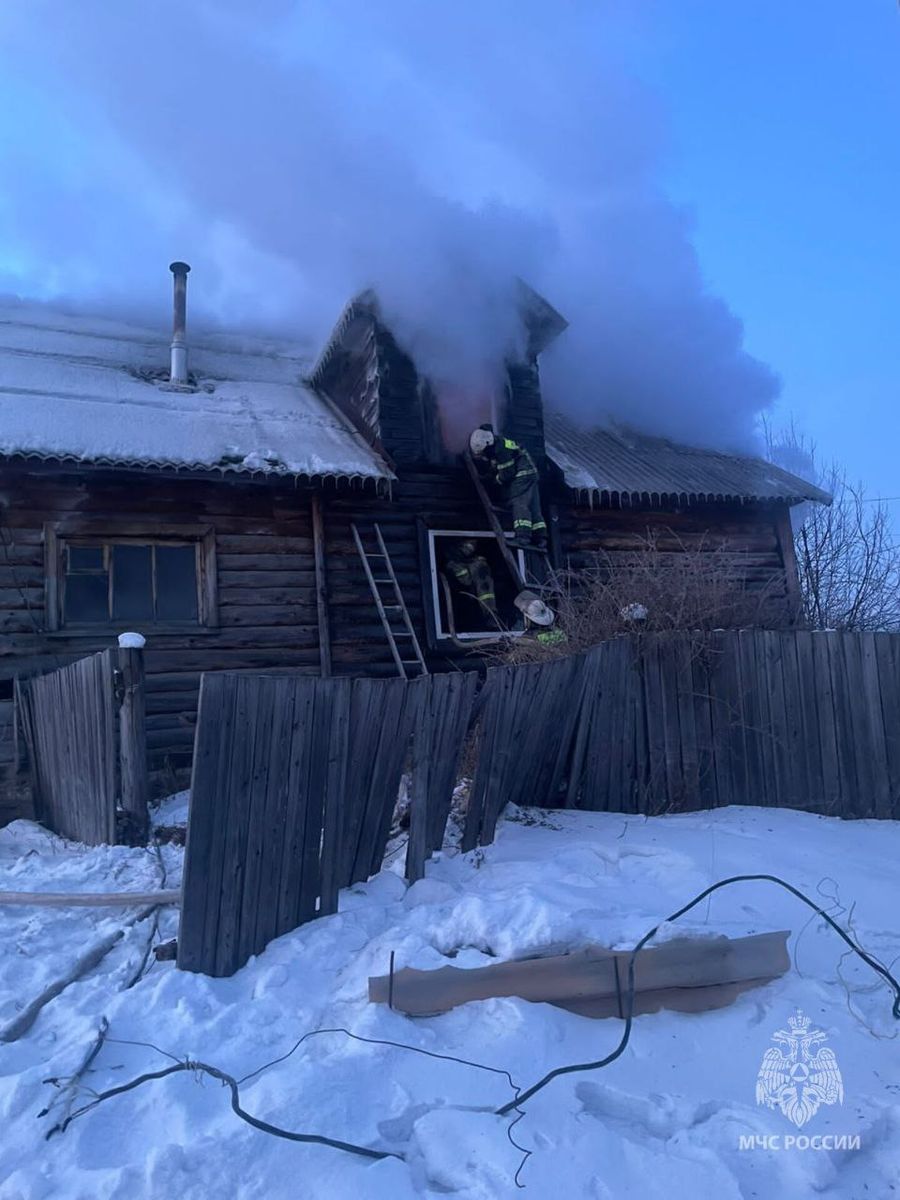 На пожаре в Калге погибли две женщины 