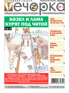 «Вечорка», №14: Козел и лама курят под Читой