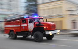 Девочка пострадала при пожаре в Чите