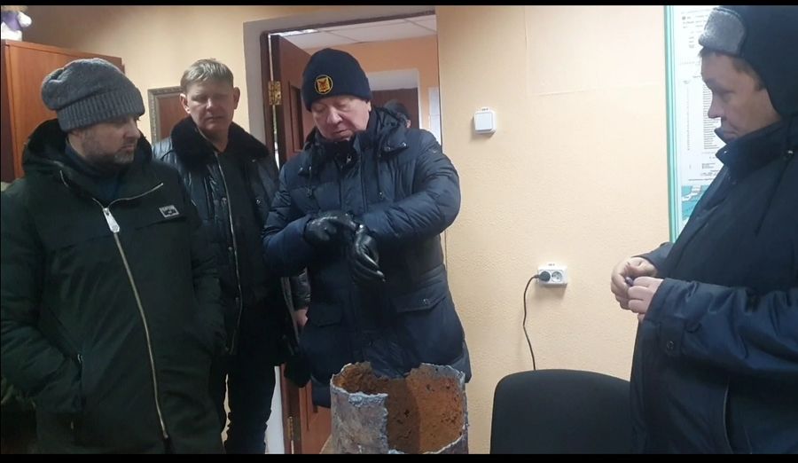 Авария на теплотрассе в селе Маккавеево будет устранена в течение дня 