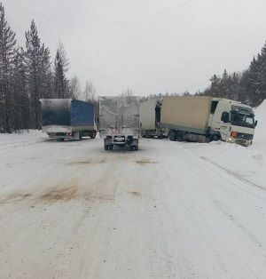ДТП на горном перевале в Петровкс-Забайкальском районе