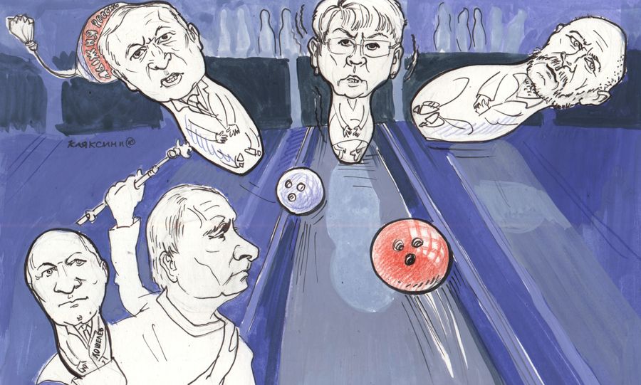 История правления Ждановой в карикатурах 