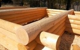 ​25-летний забайкалец украл деревянный сруб и построил из него гараж