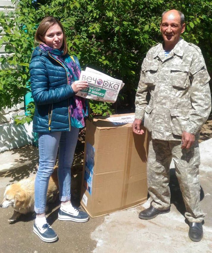 Рукомойник с подогревом от «Вечорки» доставлен победителю из Нерчинского района