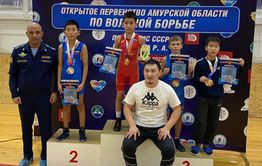 Шесть медалей по вольной борьбе завоевали забайкальцы в Амурской области 