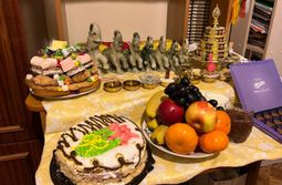 Празднование Сагаалгана в селе Тарбальджей Кы...