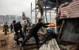Как горели дачи под Читой