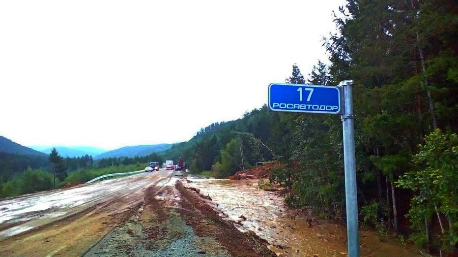 Второй поток селя ожидается на трассе «Амур»