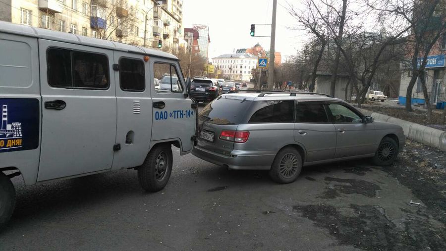 Фотофакт: ТГК-14 догнала должника