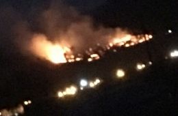 Батарейная сопка горит в Чите