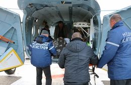 Пострадавших железнодорожников из Могочинского района доставили в Читу	