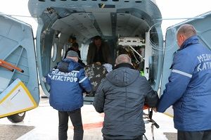Пострадавших железнодорожников из Могочинского района доставили в Читу	