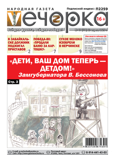 "Вечорка" № 17: "Дети, ваш дом теперь - детдом!" Замгубернатора В.Бессонова