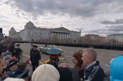Парад в честь Дня Победы начался в Чите