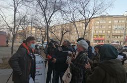 Пикет оппозиции под стенами «Вечорки»: ложь, звездеж и провокация